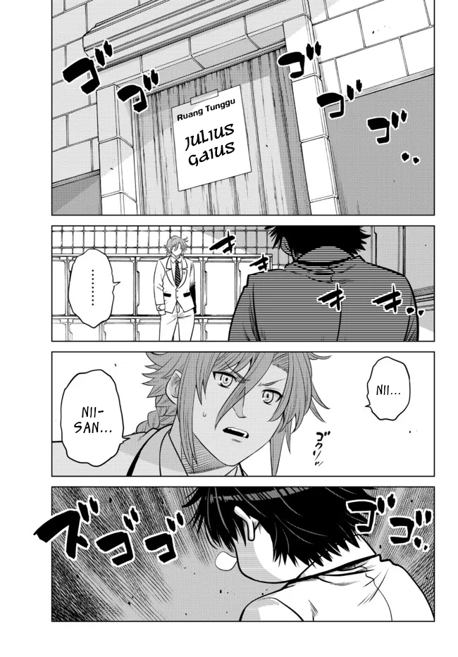 Ochikobore Datta Ani Ga Jitsuha Saikyou: Shijou Saikyou No Yuusha Wa Tensei-shi, Gakuen De Mujikaku Ni Musou Suru Chapter 11 Gambar 48