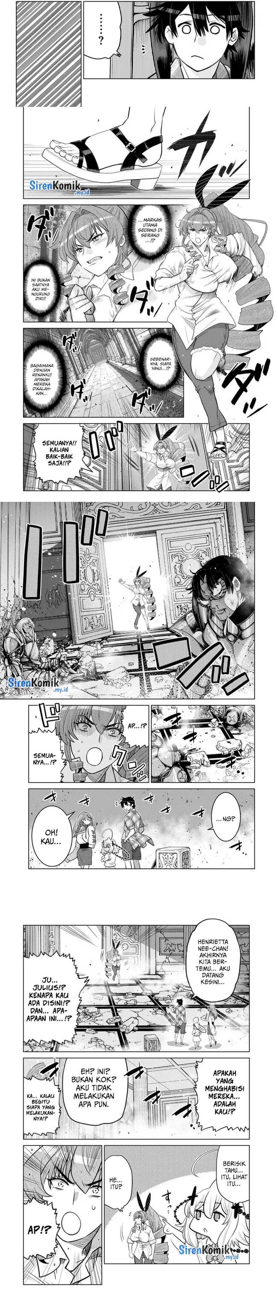 Ochikobore Datta Ani Ga Jitsuha Saikyou: Shijou Saikyou No Yuusha Wa Tensei-shi, Gakuen De Mujikaku Ni Musou Suru Chapter 34 Gambar 6