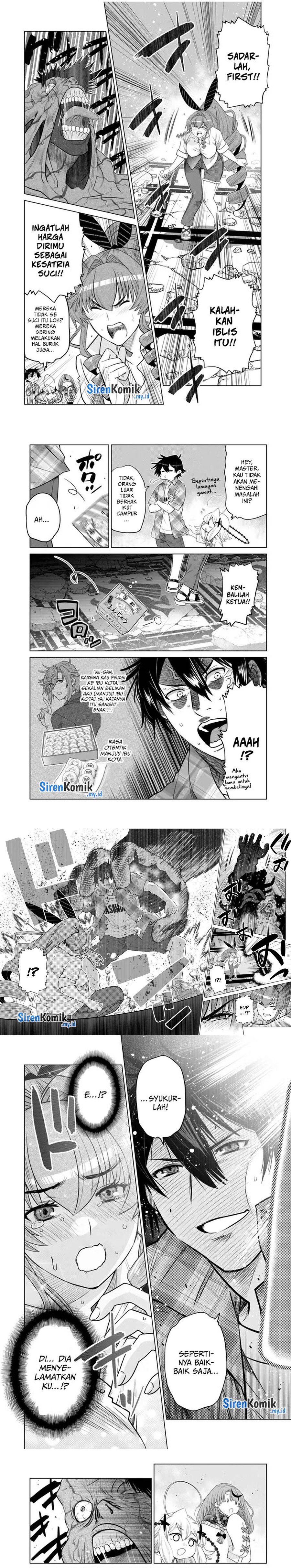Ochikobore Datta Ani Ga Jitsuha Saikyou: Shijou Saikyou No Yuusha Wa Tensei-shi, Gakuen De Mujikaku Ni Musou Suru Chapter 34 Gambar 9