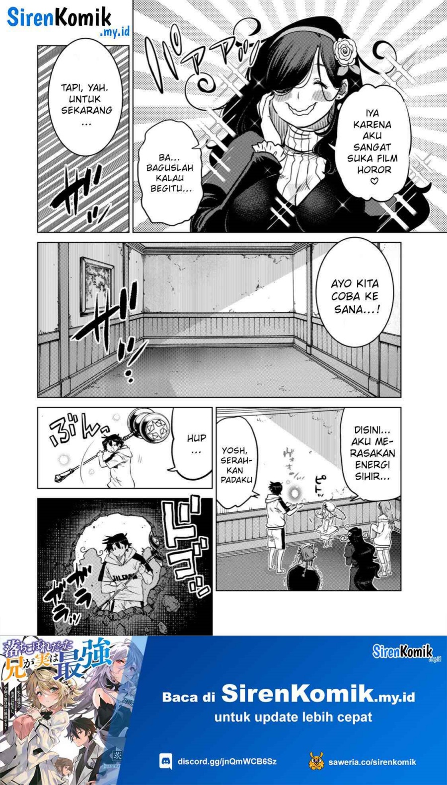 Ochikobore Datta Ani Ga Jitsuha Saikyou: Shijou Saikyou No Yuusha Wa Tensei-shi, Gakuen De Mujikaku Ni Musou Suru Chapter 36 fix Gambar 29