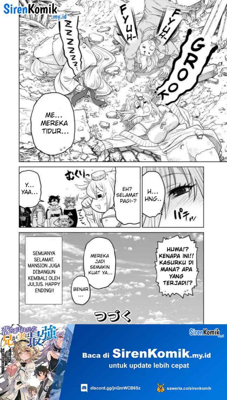 Ochikobore Datta Ani Ga Jitsuha Saikyou: Shijou Saikyou No Yuusha Wa Tensei-shi, Gakuen De Mujikaku Ni Musou Suru Chapter 36 fix Gambar 48