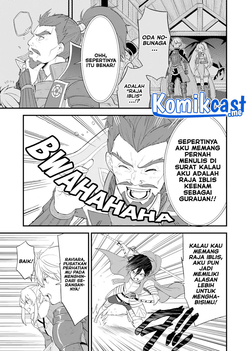 Oda Nobunaga to Iu Nazo no Shokugyo ga Mahou Kenshi yori Cheat Dattanode, Oukoku wo Tsukuru Koto ni Shimashita Chapter 39.2 Gambar 16