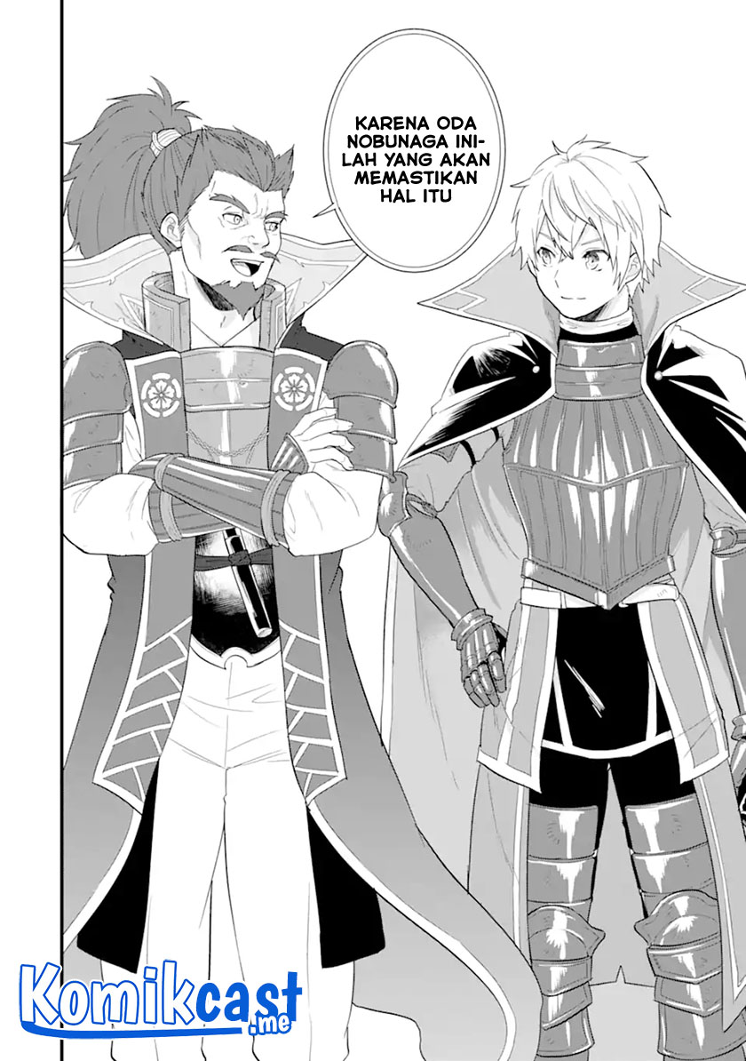 Oda Nobunaga to Iu Nazo no Shokugyo ga Mahou Kenshi yori Cheat Dattanode, Oukoku wo Tsukuru Koto ni Shimashita Chapter 40.2 Gambar 14