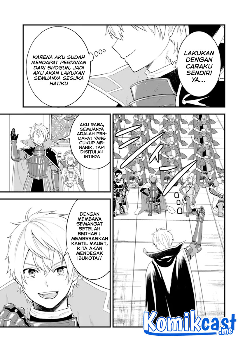 Oda Nobunaga to Iu Nazo no Shokugyo ga Mahou Kenshi yori Cheat Dattanode, Oukoku wo Tsukuru Koto ni Shimashita Chapter 40.2 Gambar 15