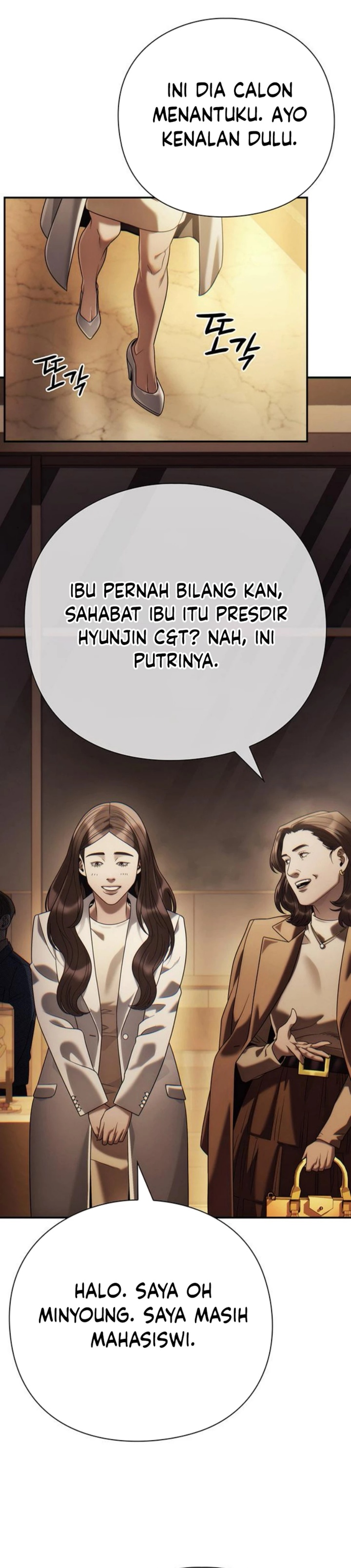 Office Worker Who Sees Fate Chapter 128 Gambar 23