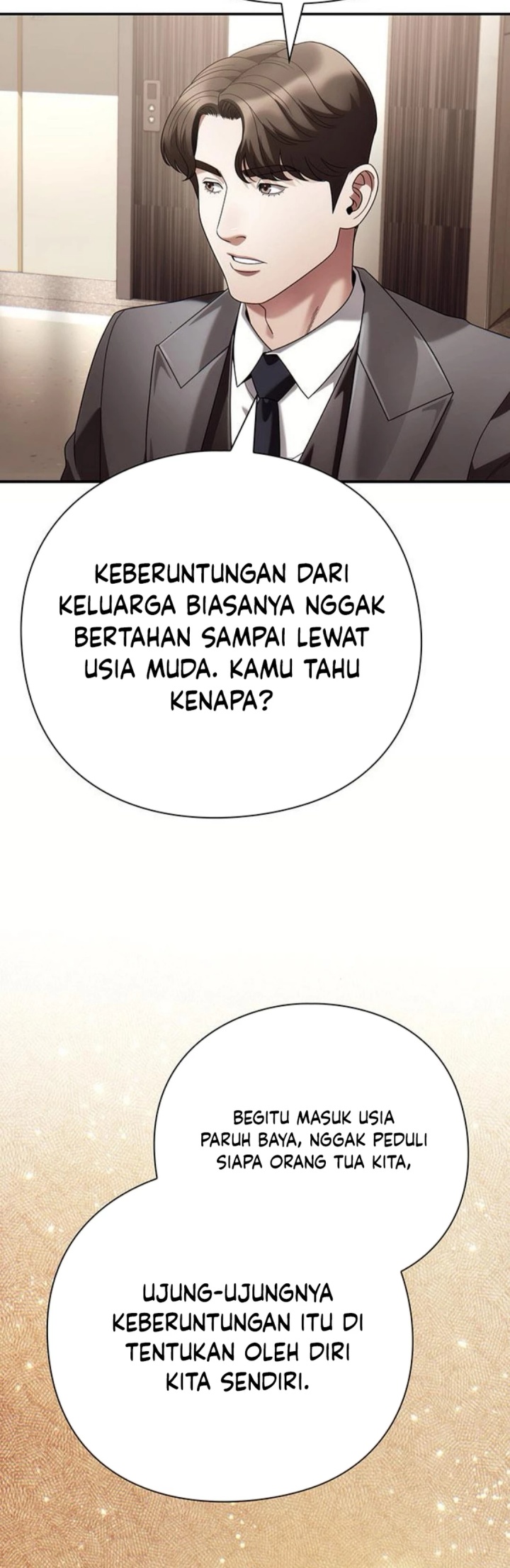Office Worker Who Sees Fate Chapter 128 Gambar 36