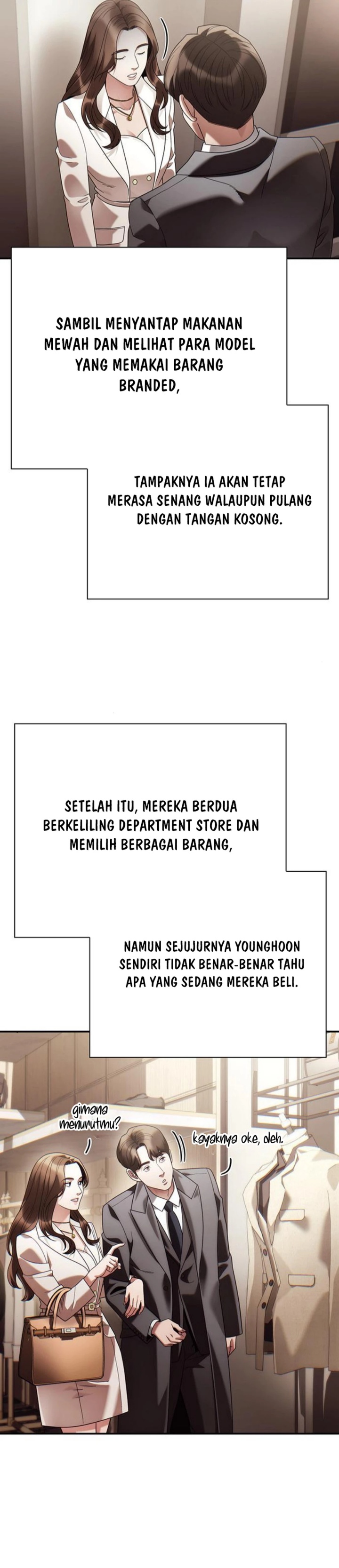 Office Worker Who Sees Fate Chapter 128 Gambar 39