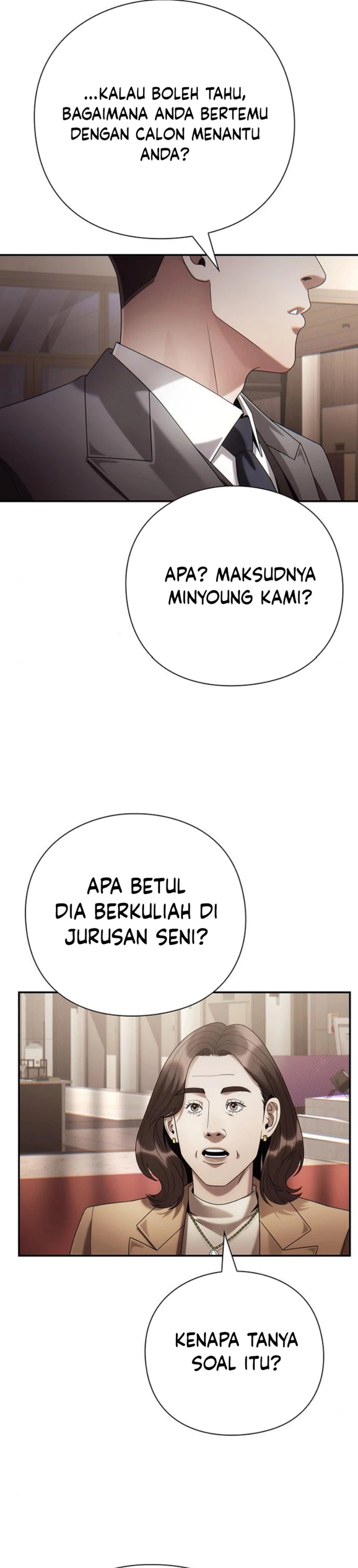 Office Worker Who Sees Fate Chapter 128 Gambar 45