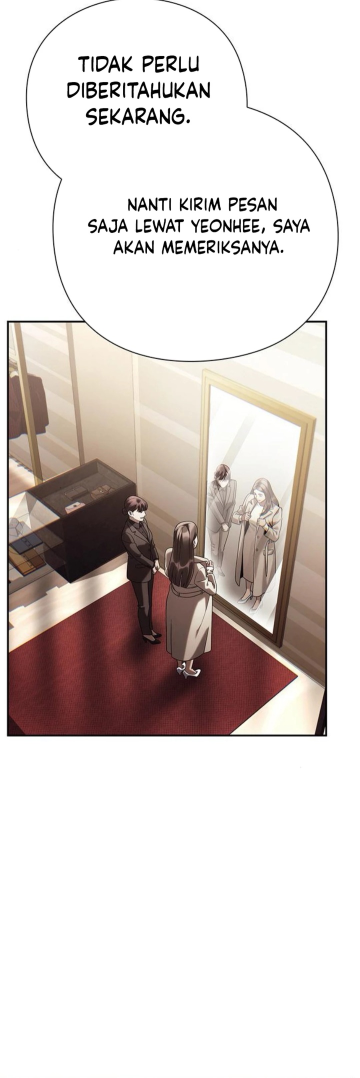 Office Worker Who Sees Fate Chapter 128 Gambar 49