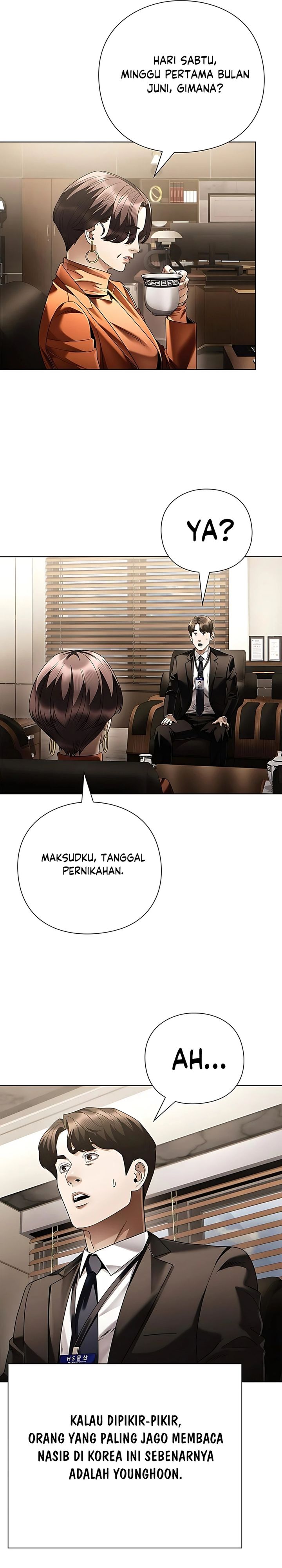 Office Worker Who Sees Fate Chapter 143 Gambar 29