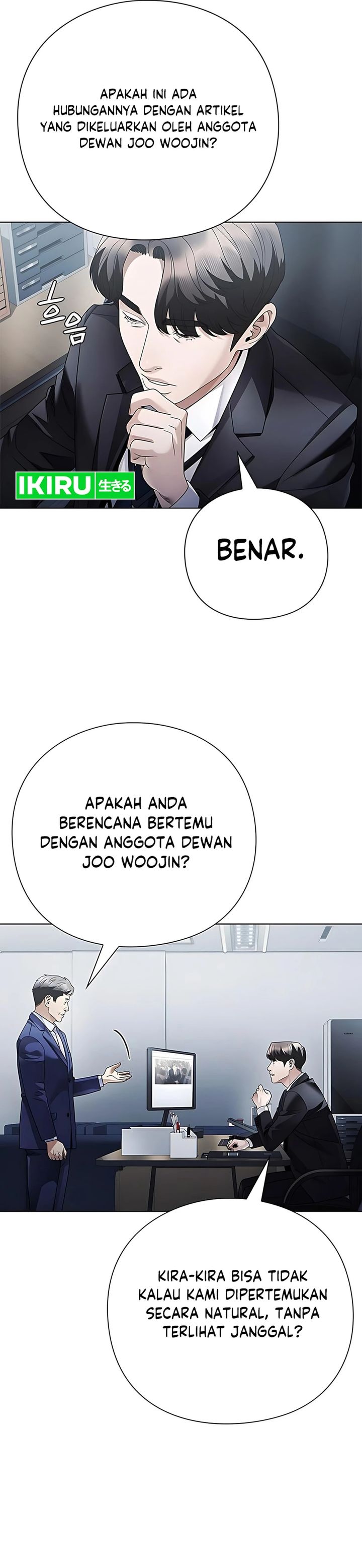 Office Worker Who Sees Fate Chapter 145 Gambar 11
