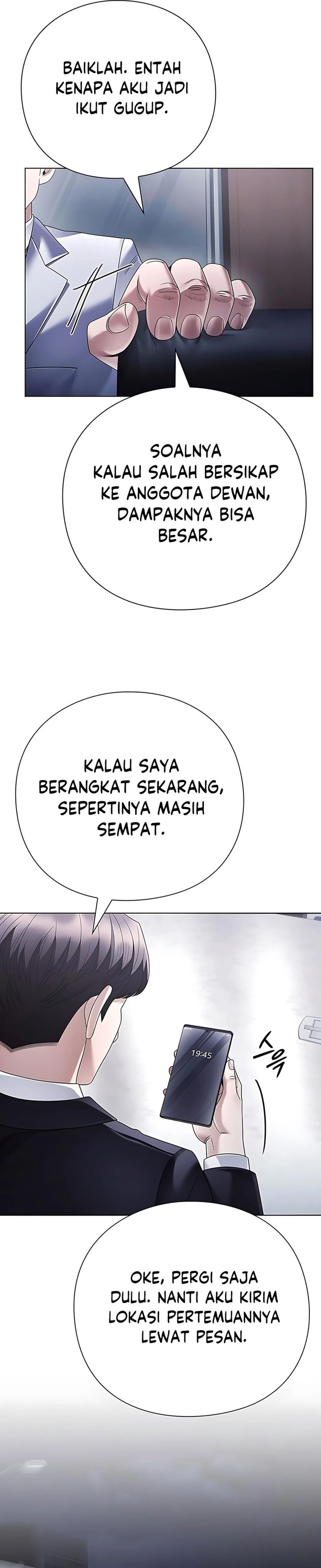 Office Worker Who Sees Fate Chapter 145 Gambar 33