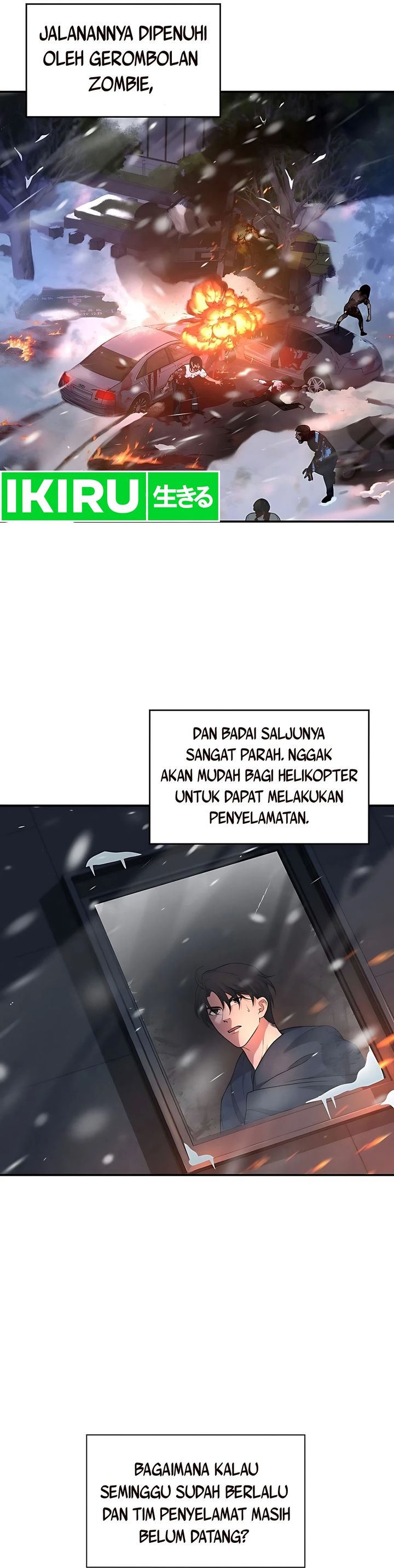 Office Worker in the Ice Age Apocalypse Chapter 02 Gambar 24