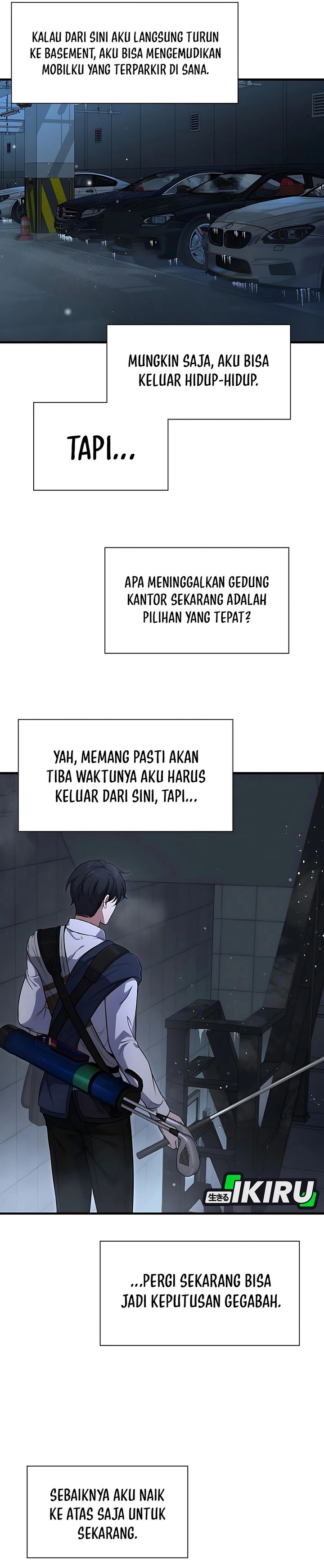 Office Worker in the Ice Age Apocalypse Chapter 04 Gambar 43