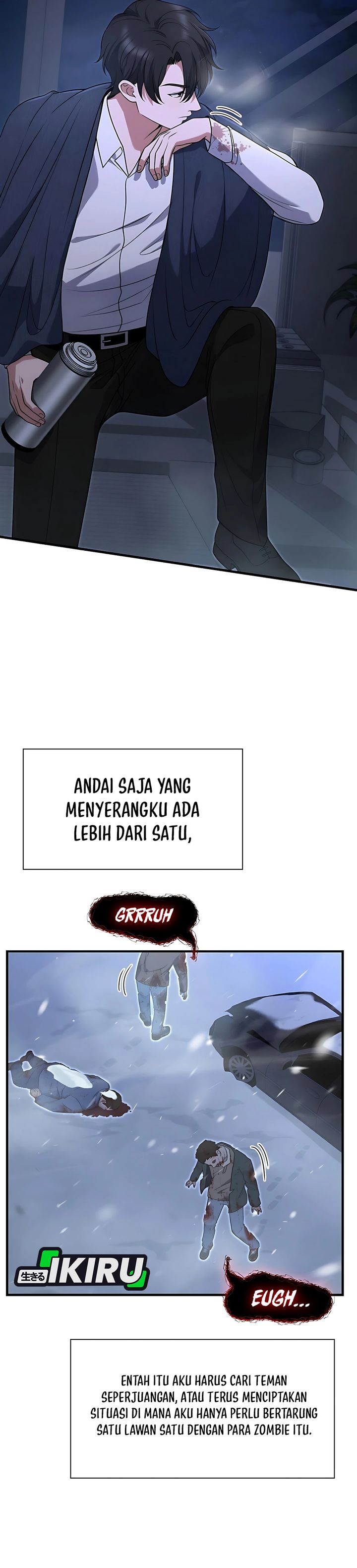Office Worker in the Ice Age Apocalypse Chapter 05 Gambar 16