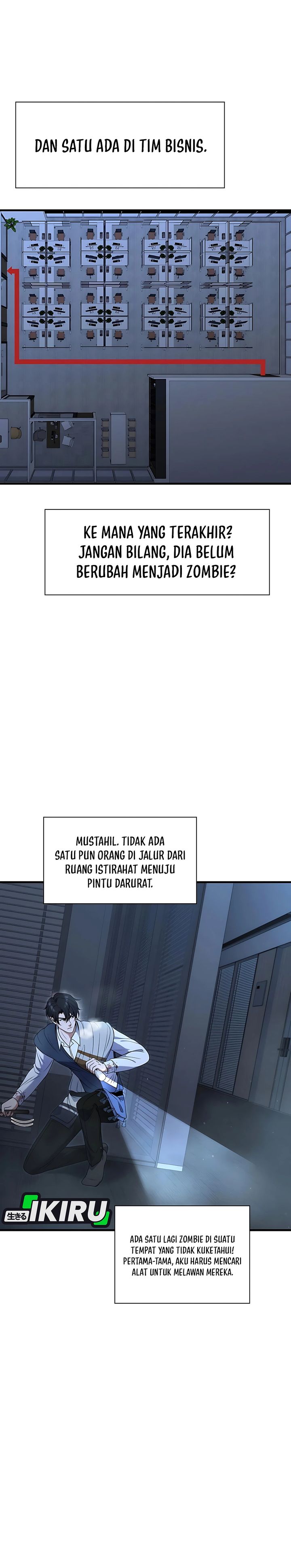Office Worker in the Ice Age Apocalypse Chapter 05 Gambar 28
