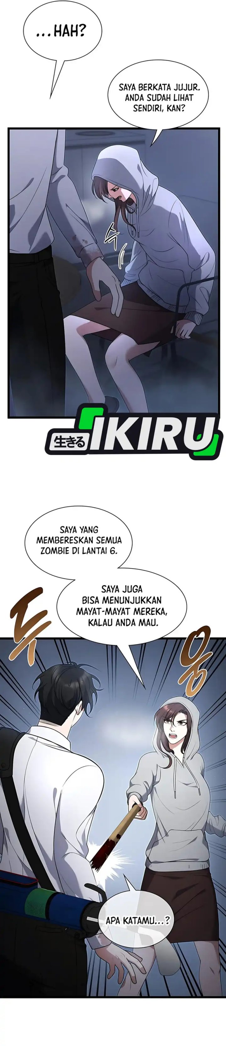 Office Worker in the Ice Age Apocalypse Chapter 08 Gambar 34