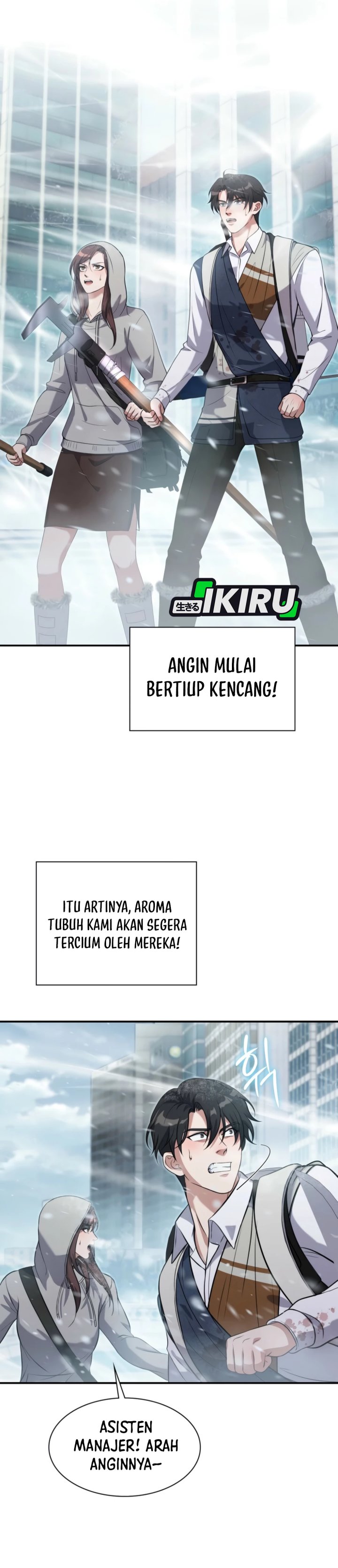 Office Worker in the Ice Age Apocalypse Chapter 13 Gambar 18