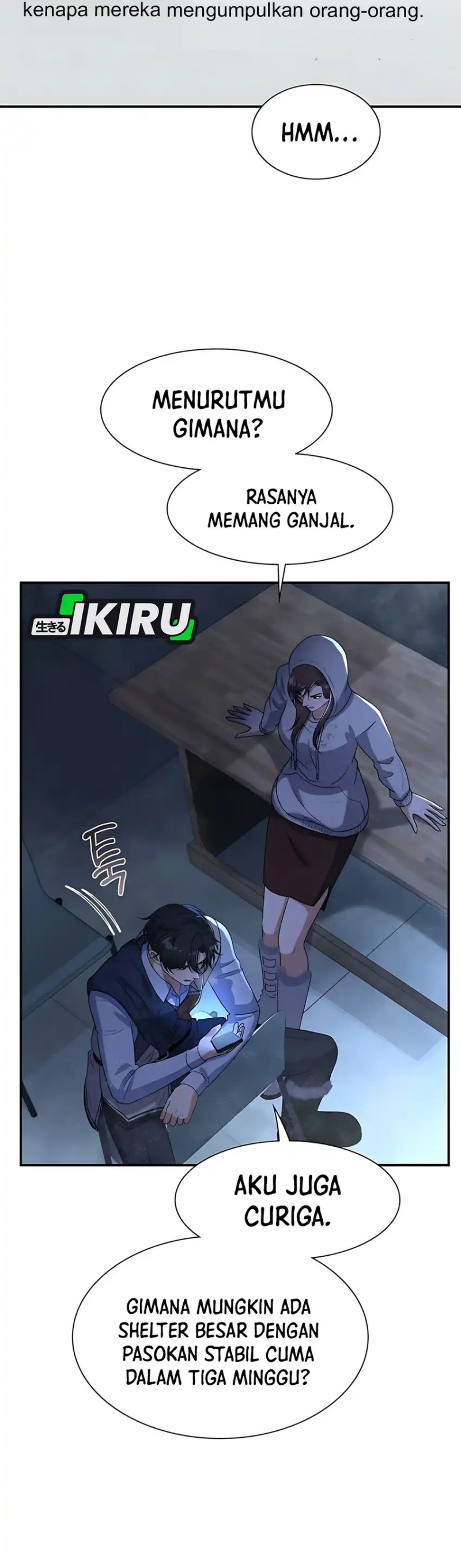 Office Worker in the Ice Age Apocalypse Chapter 20 Gambar 17