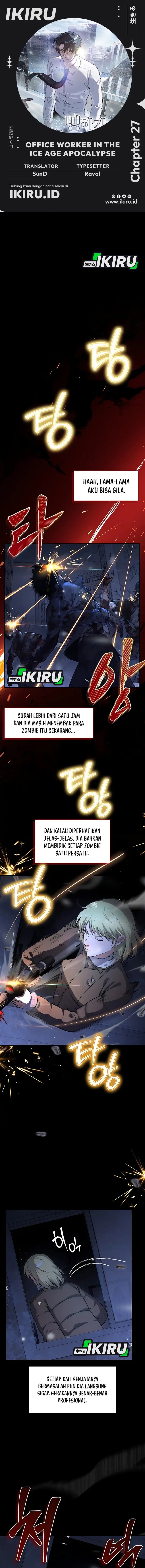 Office Worker in the Ice Age Apocalypse Chapter 27 Gambar 1