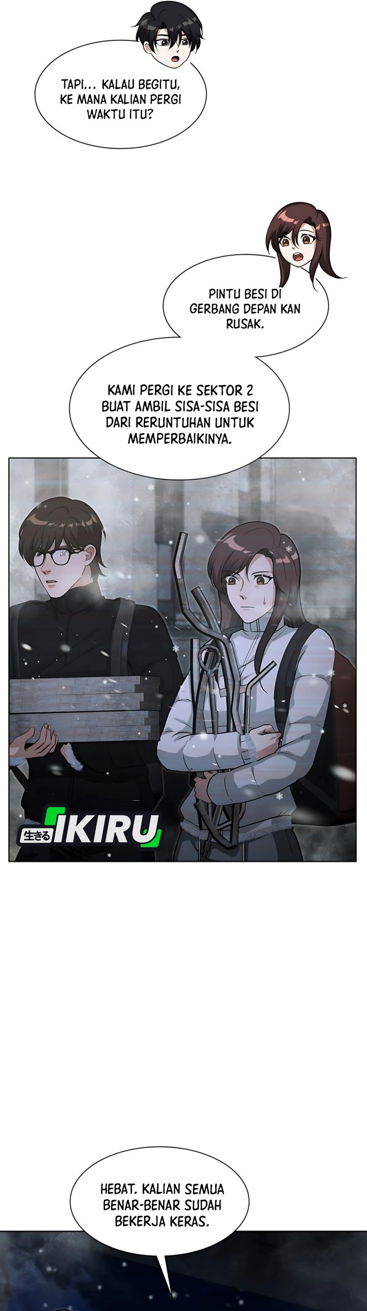 Office Worker in the Ice Age Apocalypse Chapter 30 Fix Gambar 13