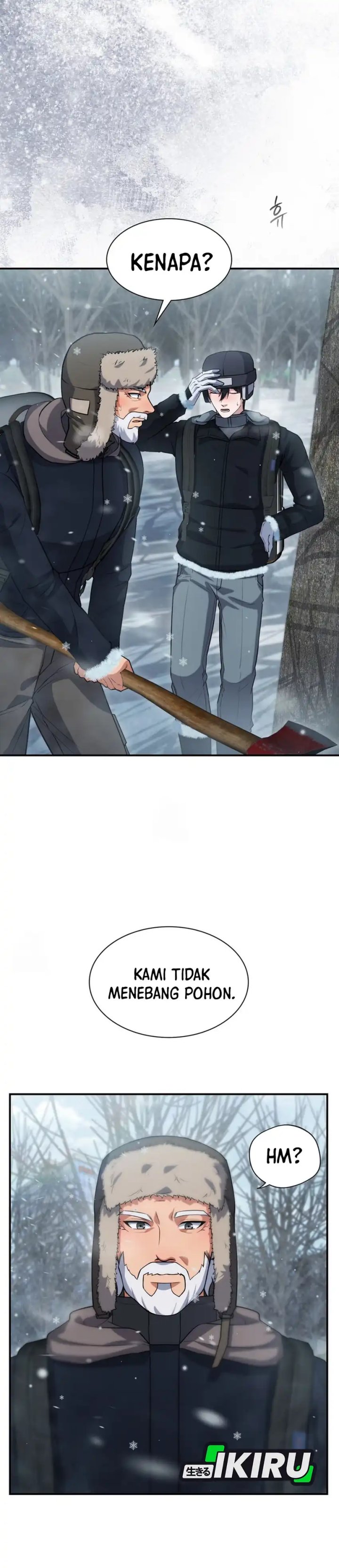 Office Worker in the Ice Age Apocalypse Chapter 33 Gambar 2