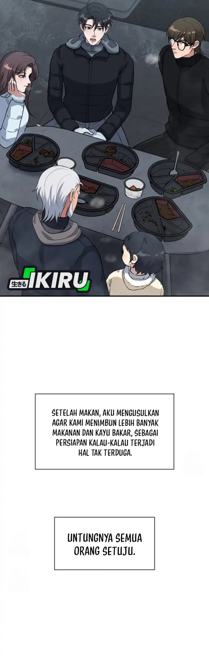 Office Worker in the Ice Age Apocalypse Chapter 33 Gambar 39