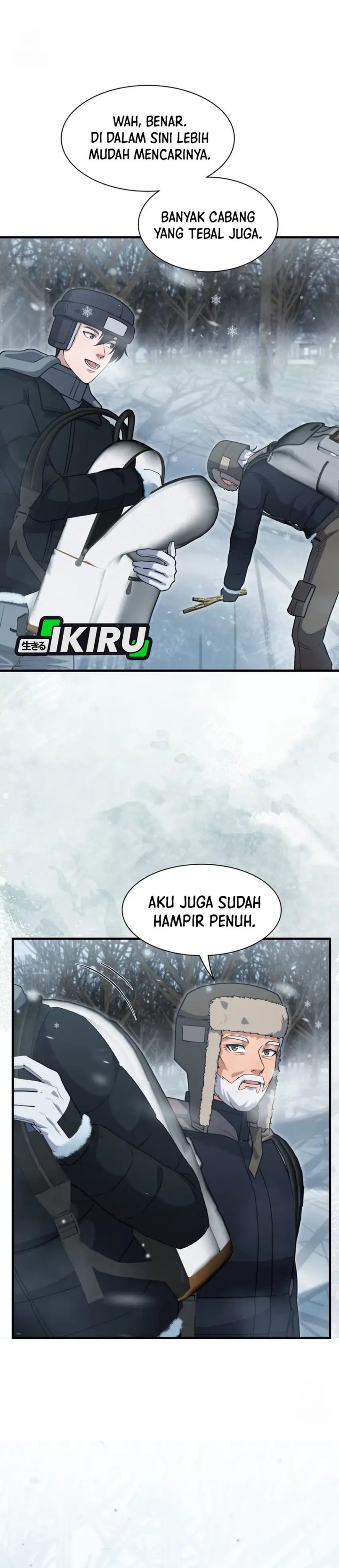 Office Worker in the Ice Age Apocalypse Chapter 33 Gambar 41