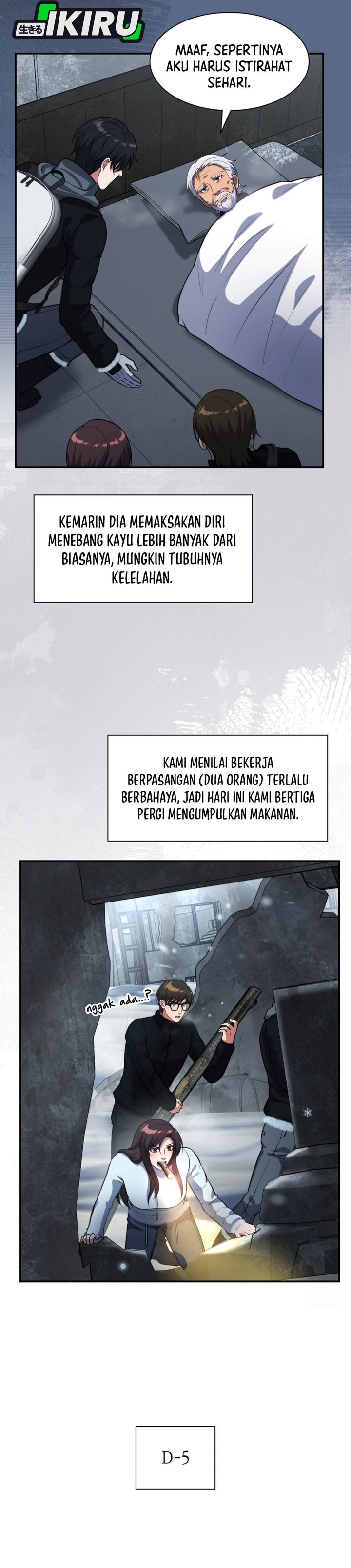 Office Worker in the Ice Age Apocalypse Chapter 36 Gambar 17