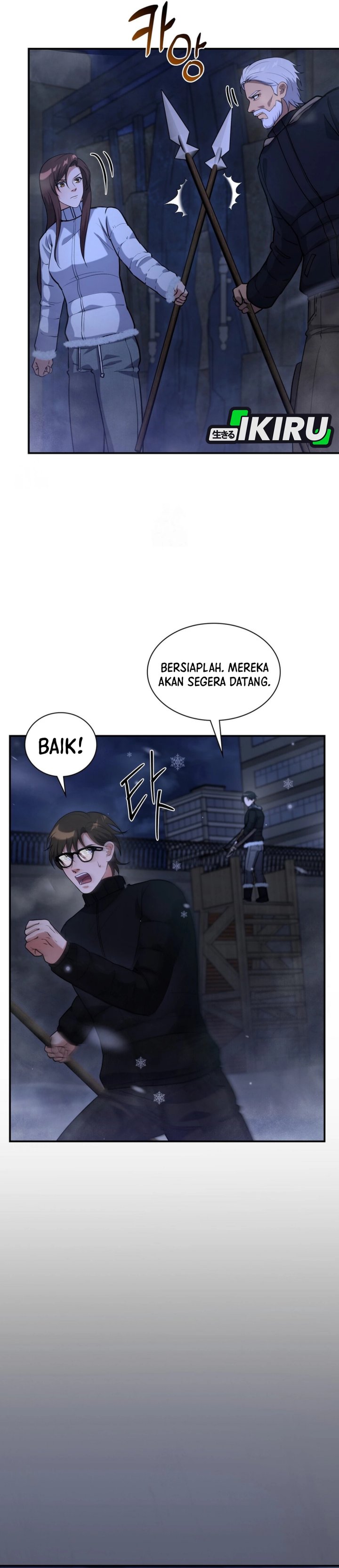 Office Worker in the Ice Age Apocalypse Chapter 36 Gambar 42