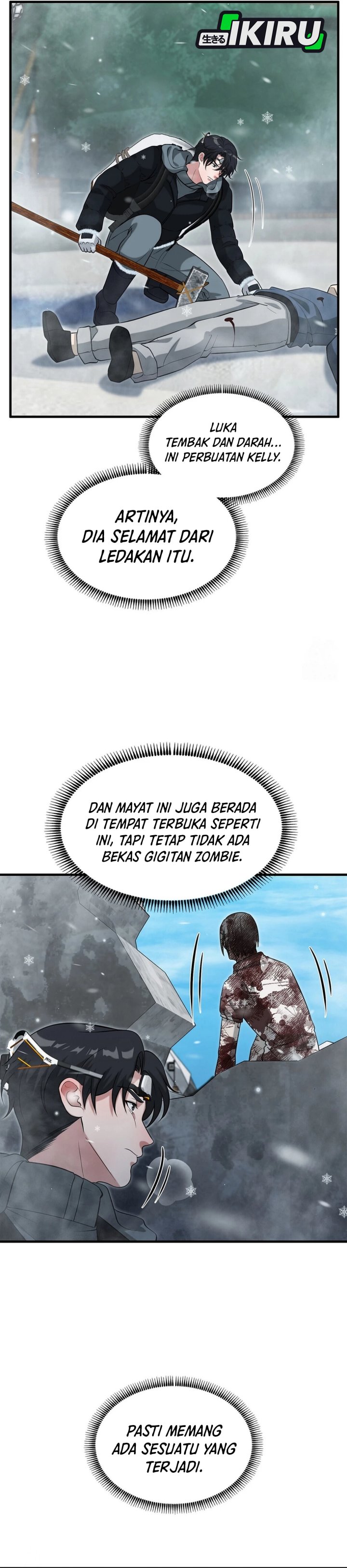 Office Worker in the Ice Age Apocalypse Chapter 40 Gambar 35