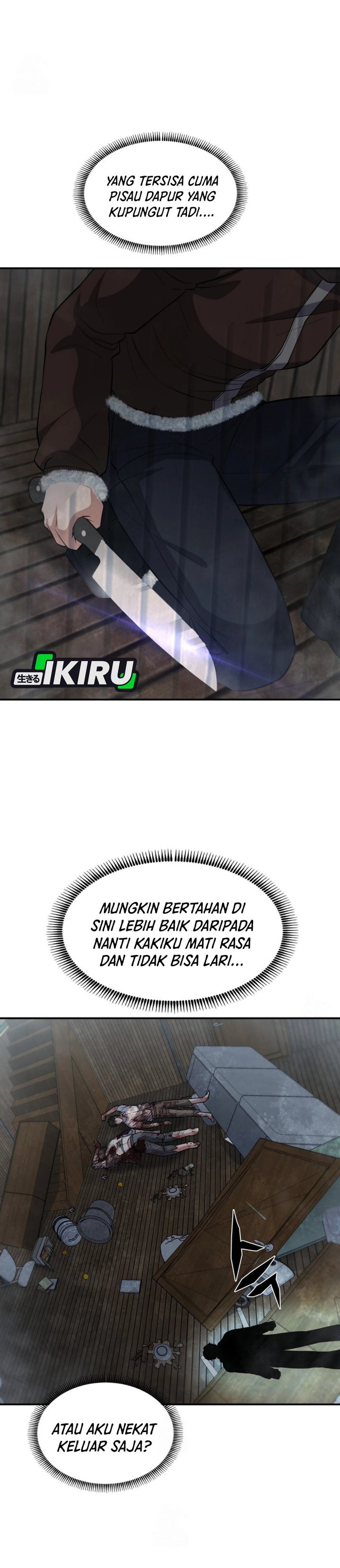 Office Worker in the Ice Age Apocalypse Chapter 40 Gambar 39