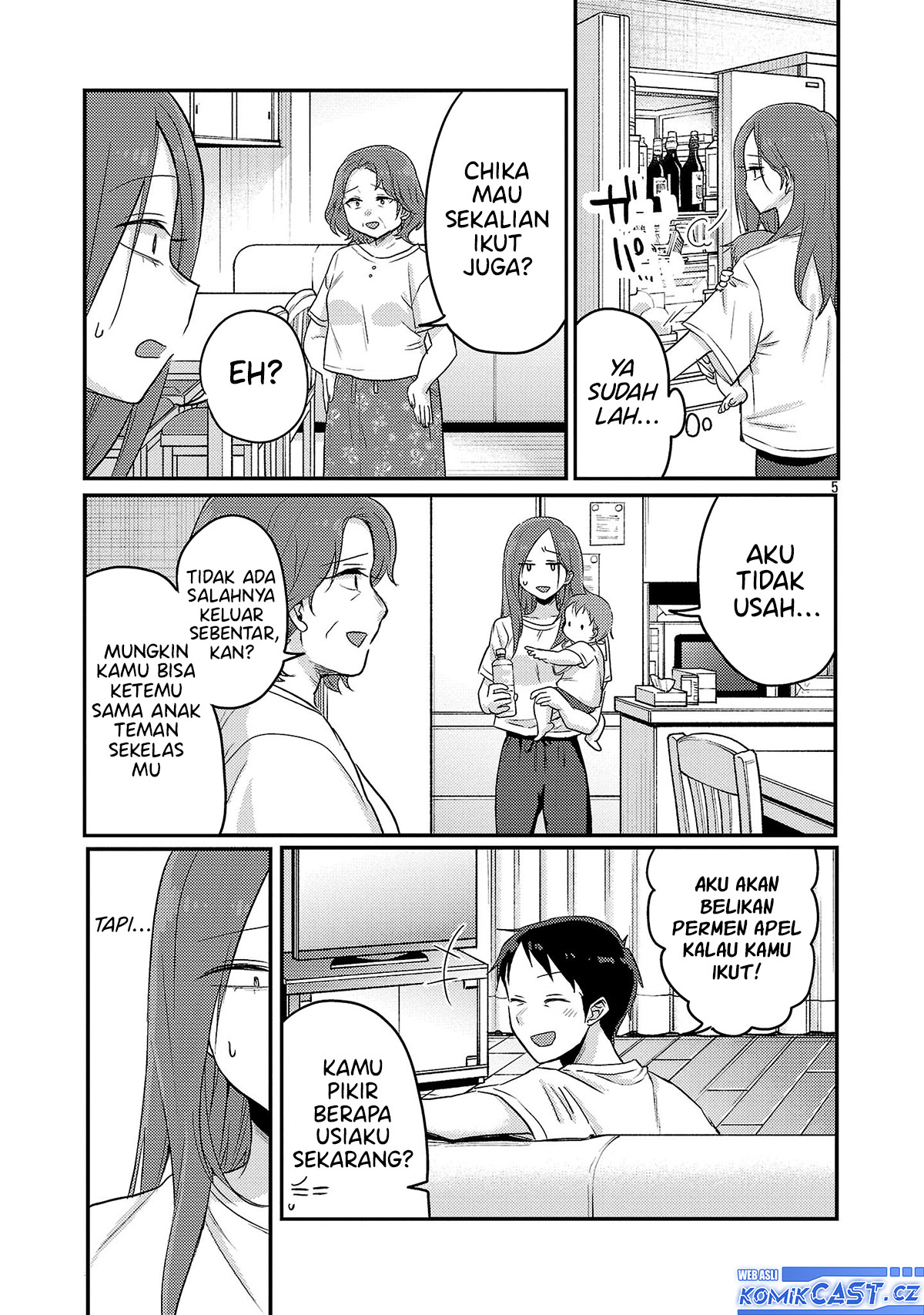 Okaeri, Papa Chapter 17 Gambar 6
