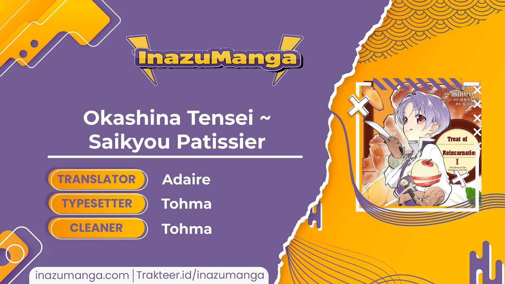 Okashi na Tensei Chapter 02 Gambar 1