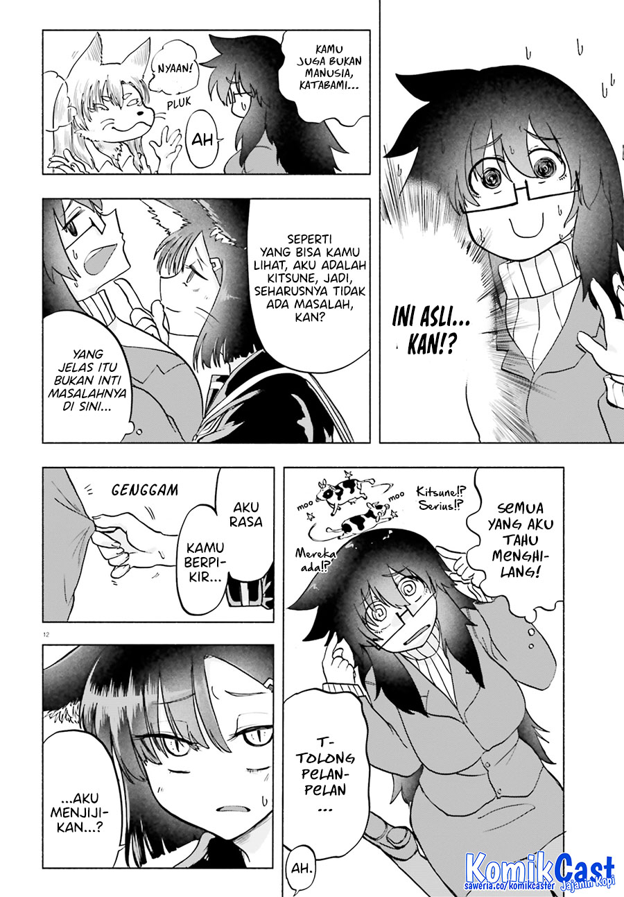 Okitsune Gal Katabami-san Chapter 13 Gambar 13