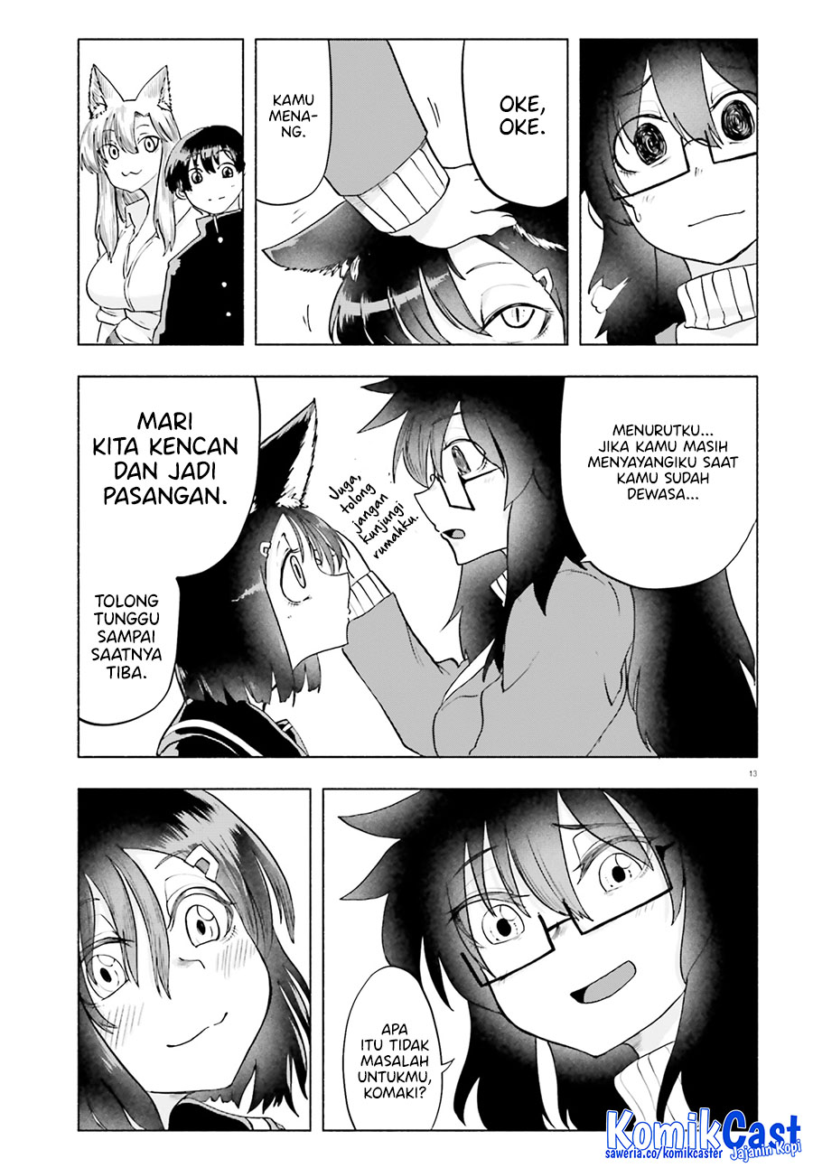 Okitsune Gal Katabami-san Chapter 13 Gambar 14