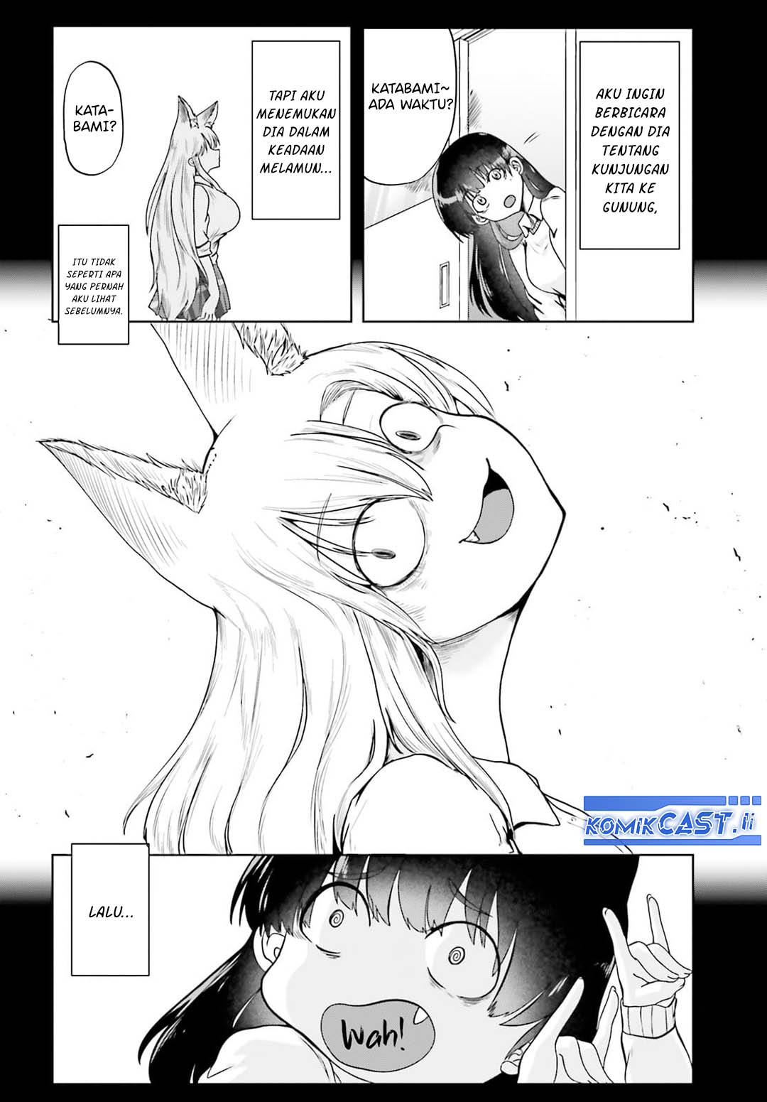 Okitsune Gal Katabami-san Chapter 17 Gambar 3