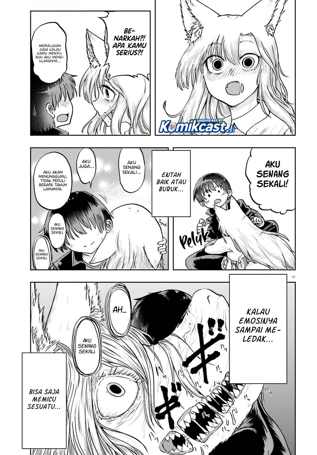 Okitsune Gal Katabami-san Chapter 19 Gambar 12