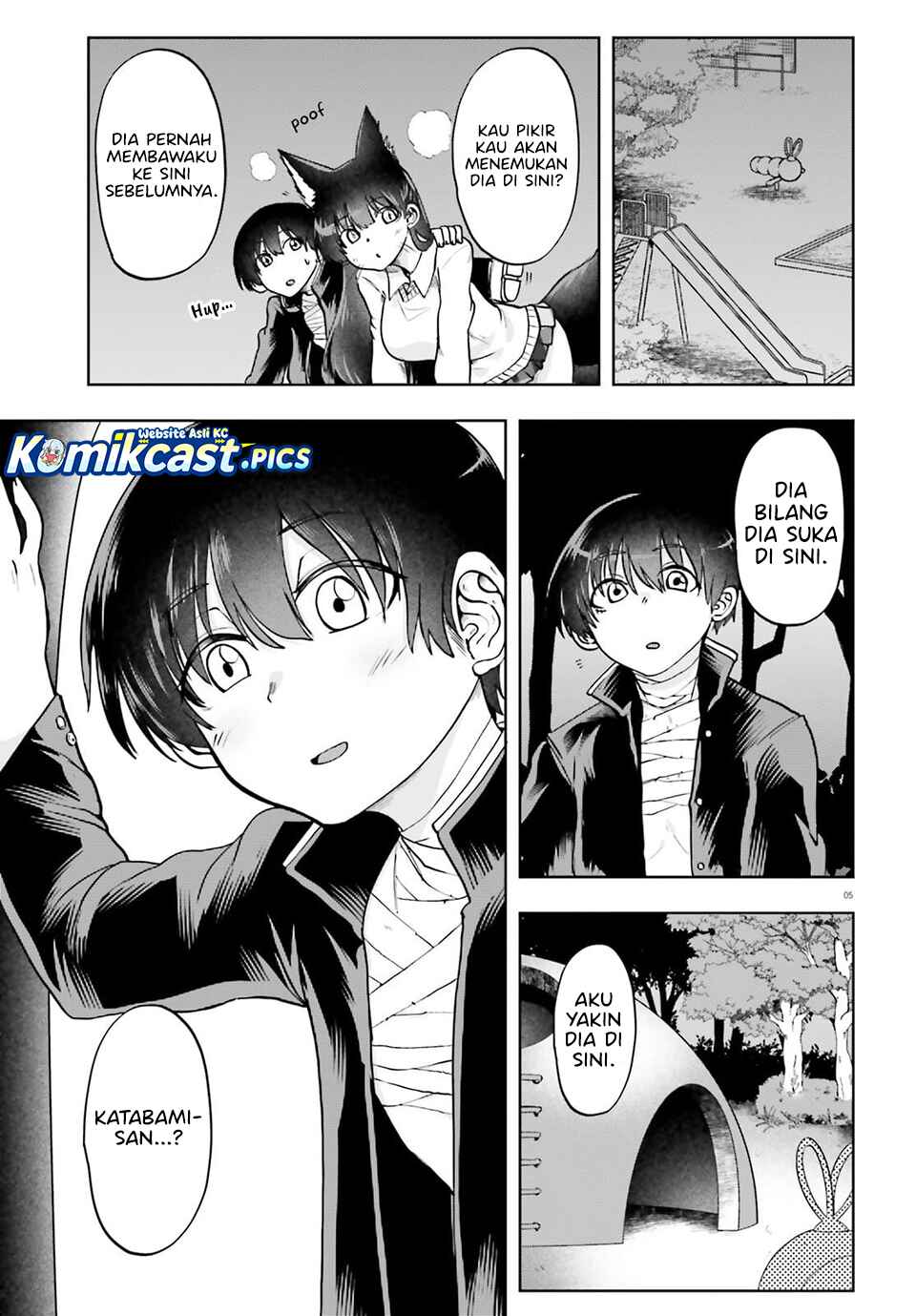 Okitsune Gal Katabami-san Chapter 20 Gambar 6