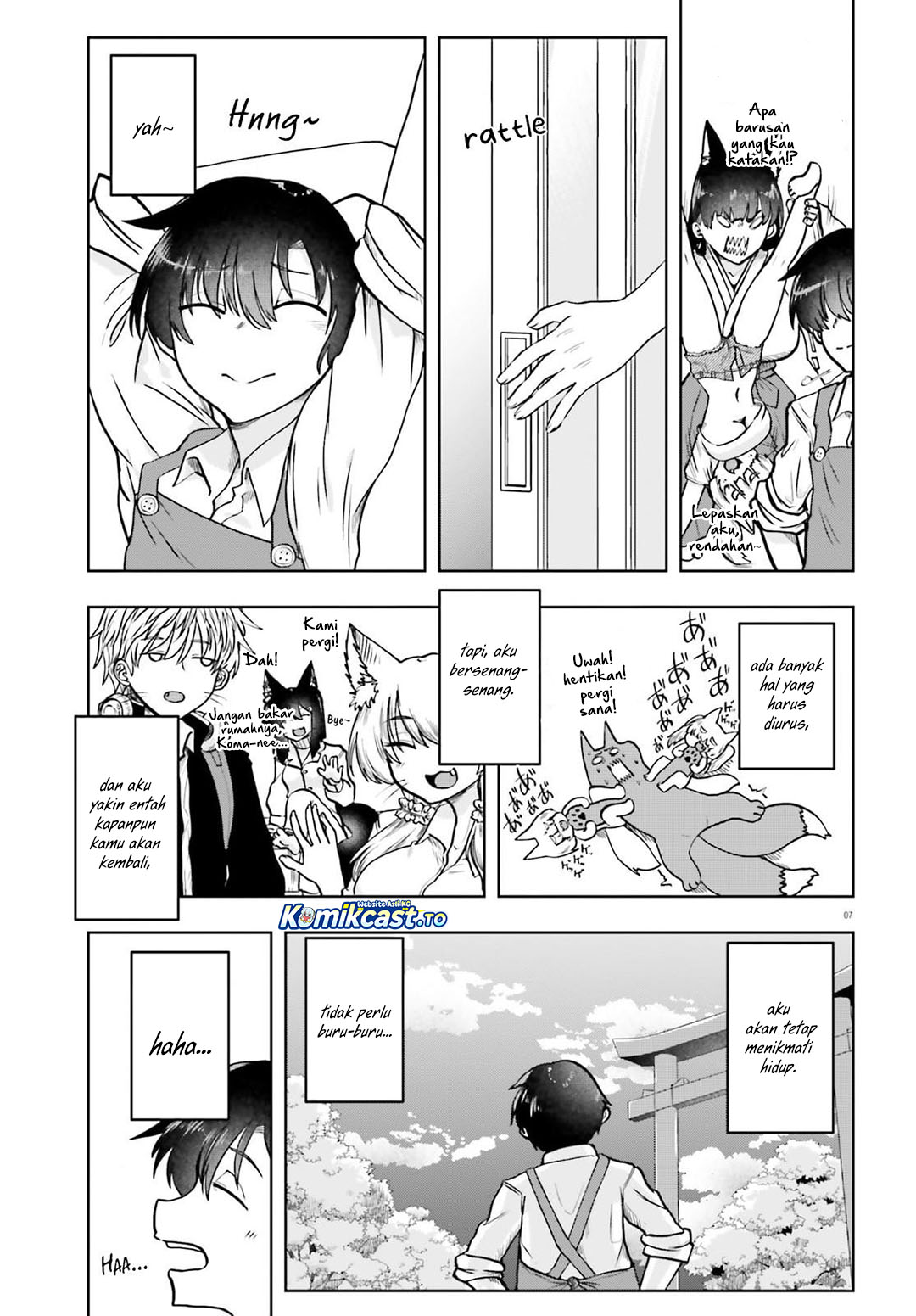 Okitsune Gal Katabami-san Chapter 21 END Gambar 8