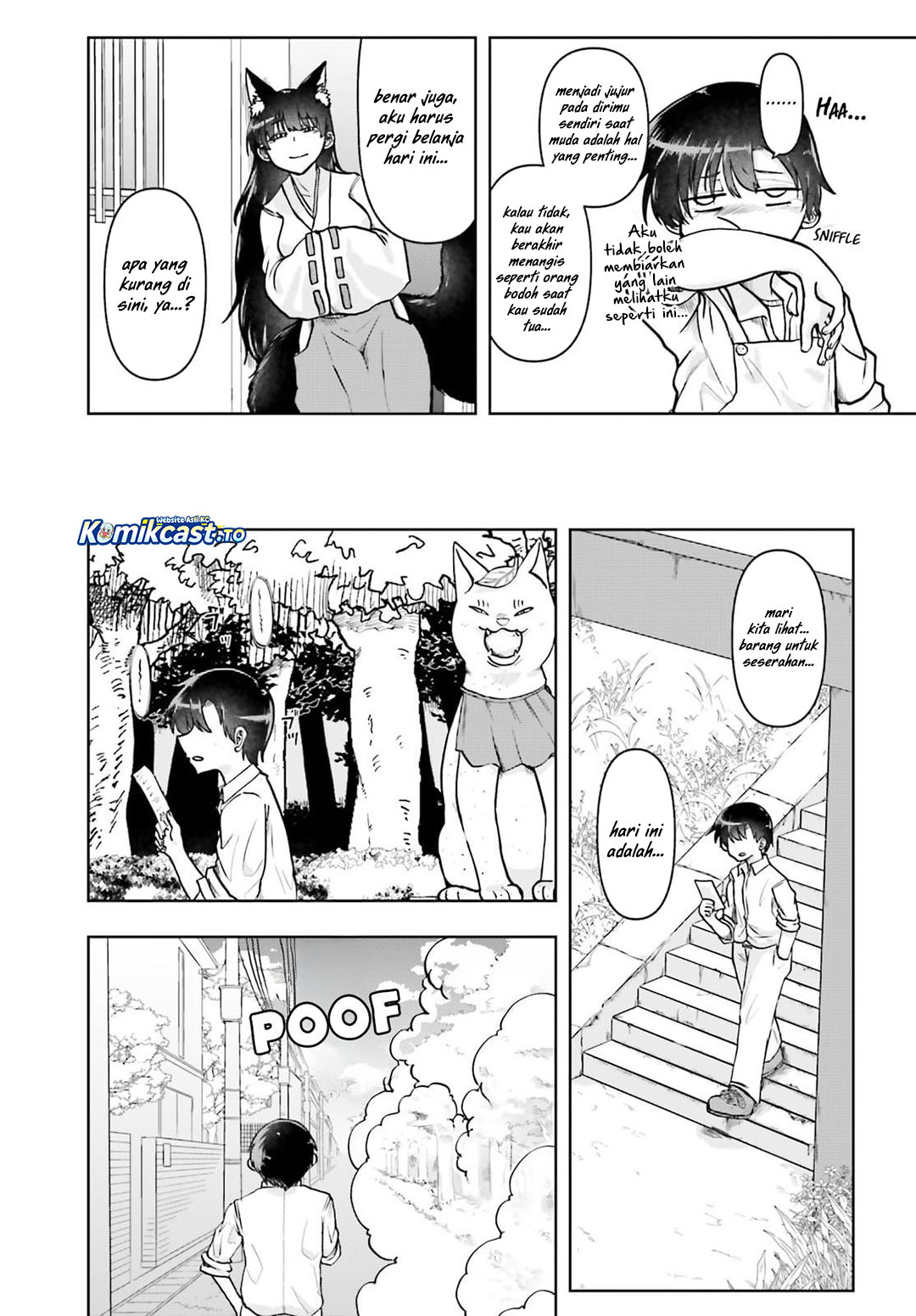 Okitsune Gal Katabami-san Chapter 21 END Gambar 10