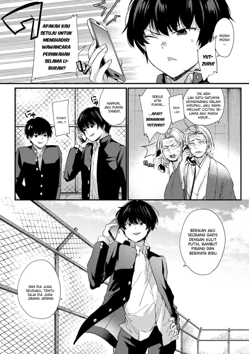 Omiai Shitakunakattanode, Muri Nandai na Jouken wo Tsuketara Doukyuusei ga Kita Ken ni Tsuite Chapter 01 Gambar 8