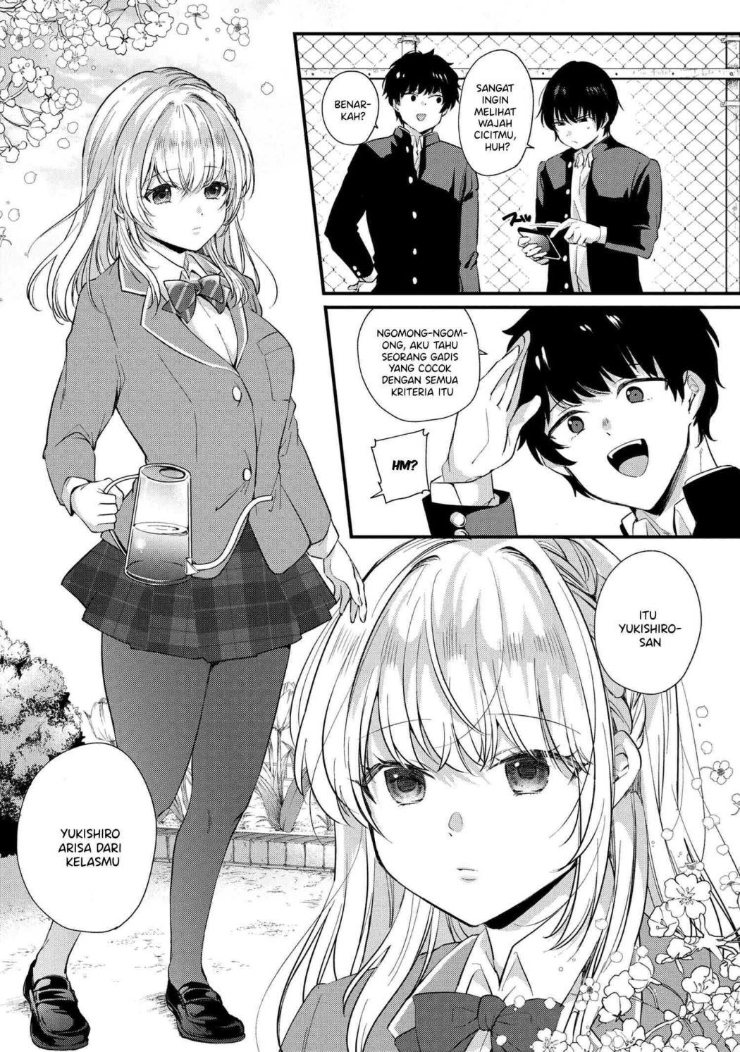 Omiai Shitakunakattanode, Muri Nandai na Jouken wo Tsuketara Doukyuusei ga Kita Ken ni Tsuite Chapter 01 Gambar 10