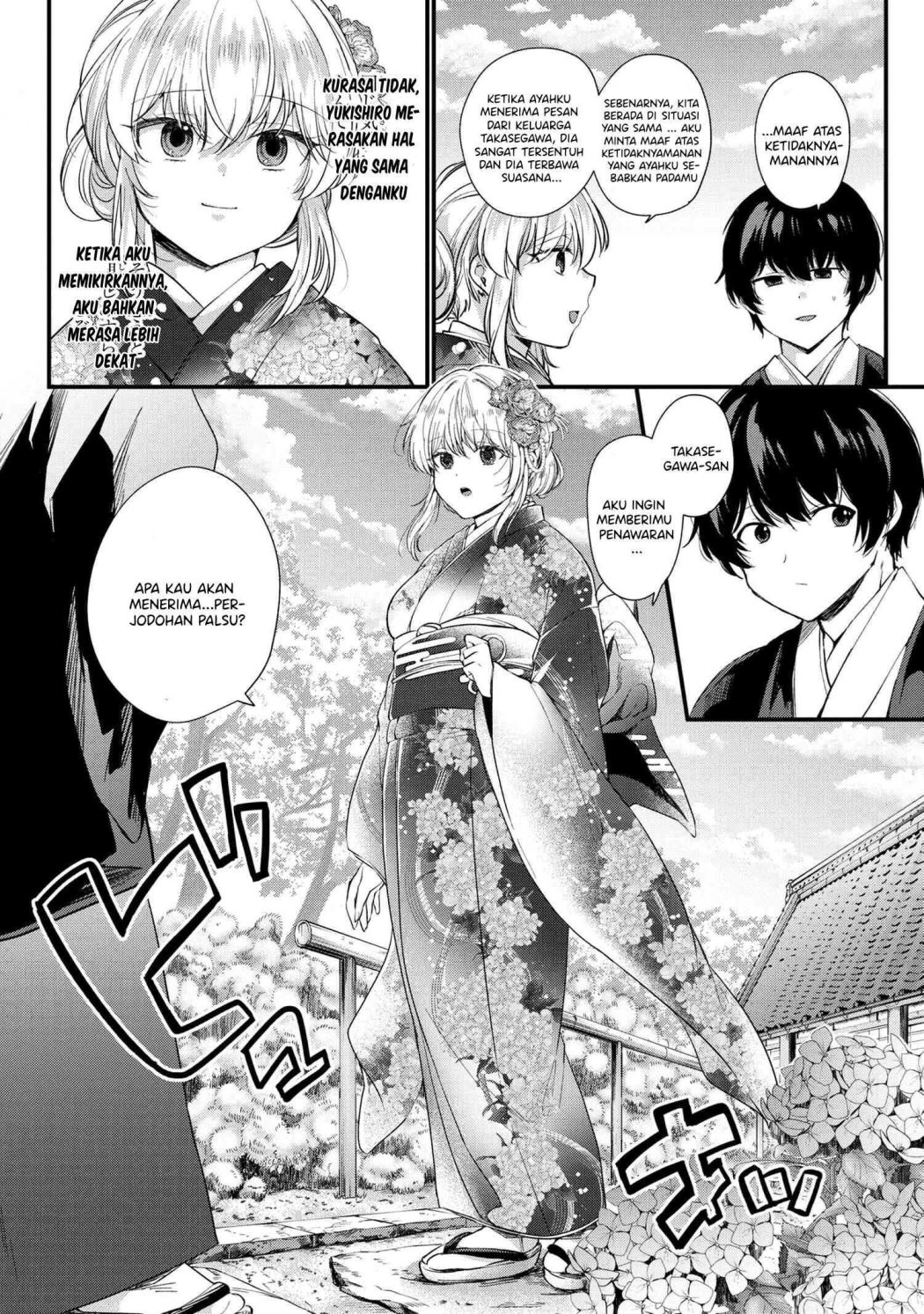 Omiai Shitakunakattanode, Muri Nandai na Jouken wo Tsuketara Doukyuusei ga Kita Ken ni Tsuite Chapter 01 Gambar 18