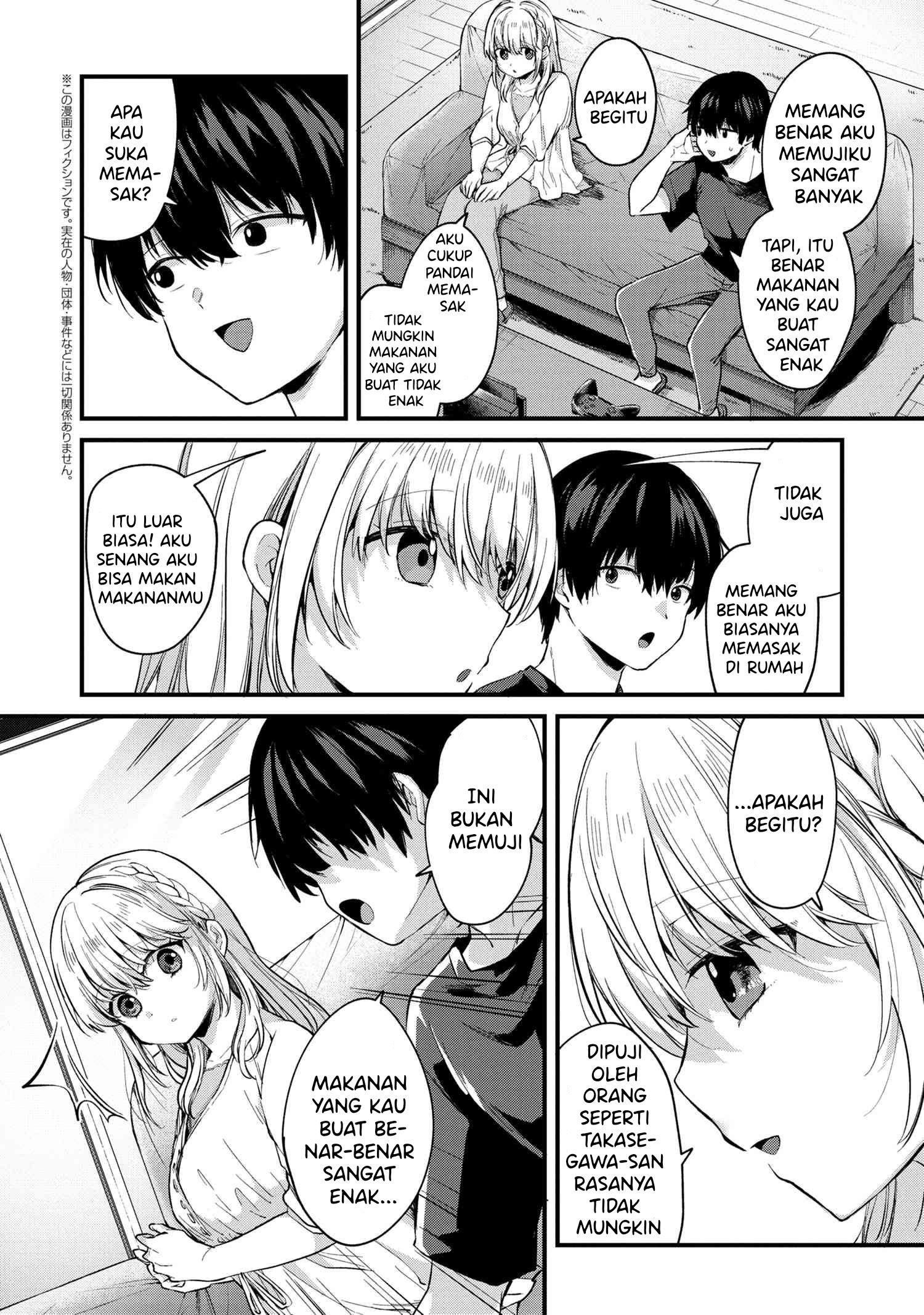 Omiai Shitakunakattanode, Muri Nandai na Jouken wo Tsuketara Doukyuusei ga Kita Ken ni Tsuite Chapter 04.1 Gambar 5