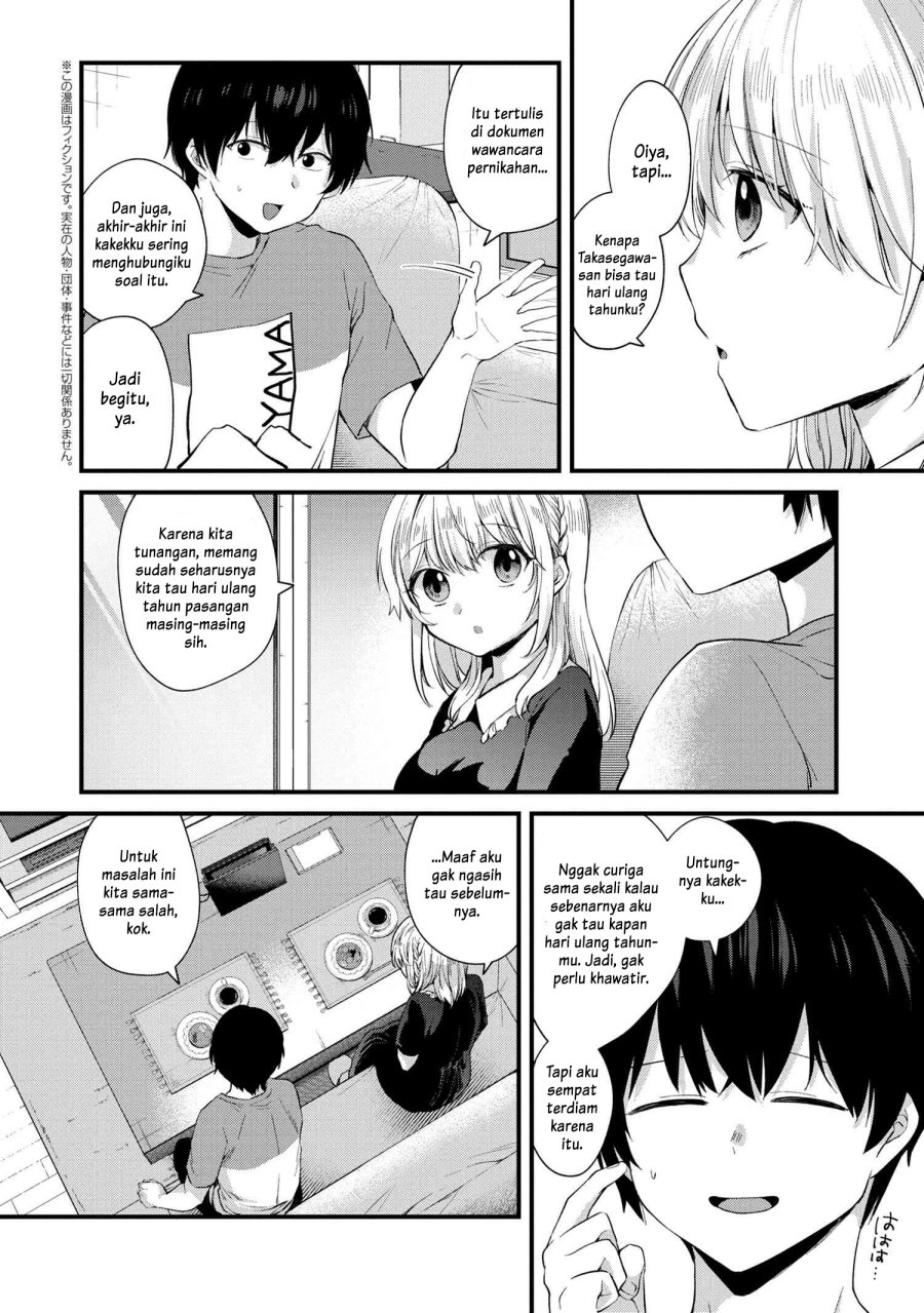 Omiai Shitakunakattanode, Muri Nandai na Jouken wo Tsuketara Doukyuusei ga Kita Ken ni Tsuite Chapter 05.1 Gambar 3