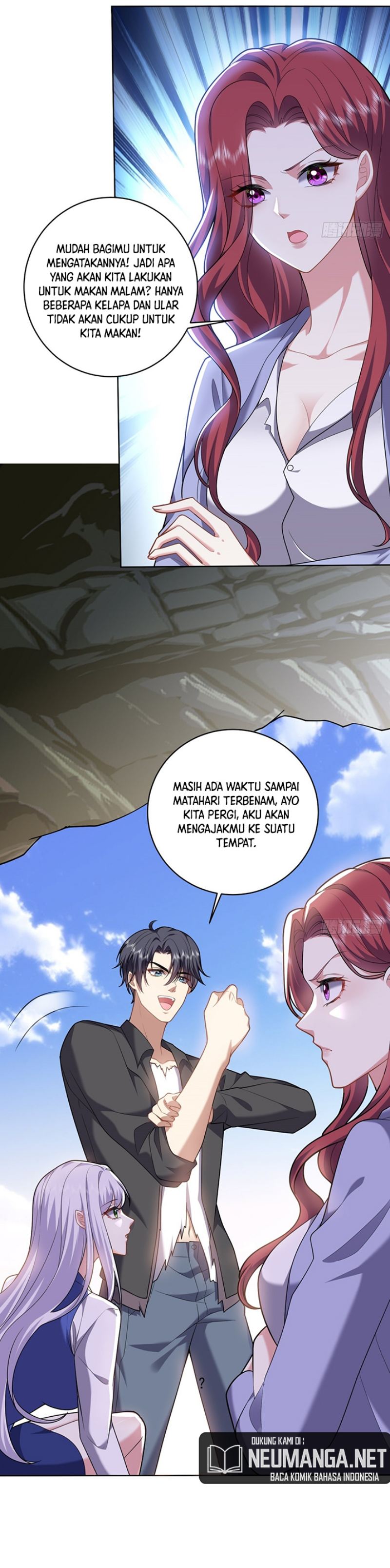 On a Deserted Island with Beautiful Sisters Chapter 04 Gambar 2