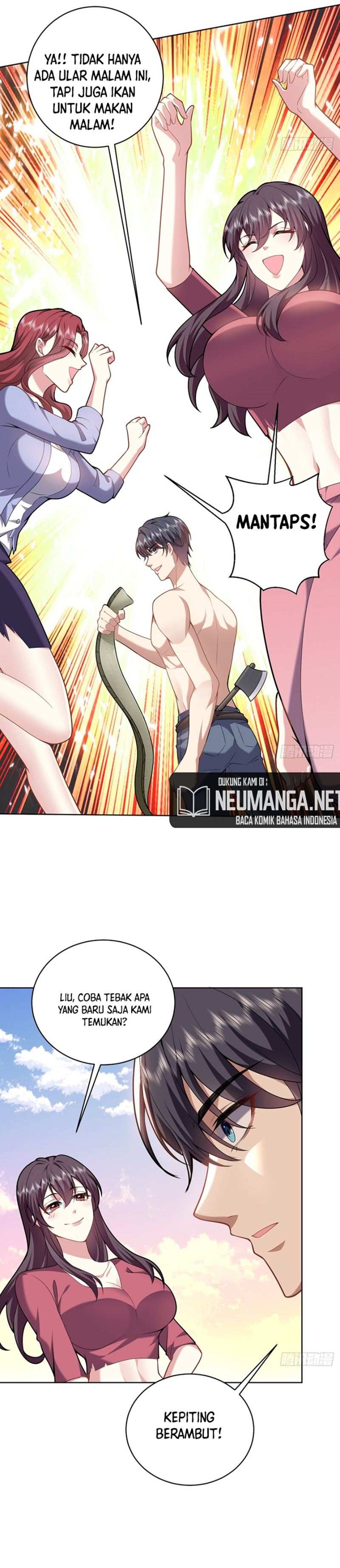 On a Deserted Island with Beautiful Sisters Chapter 04 Gambar 9