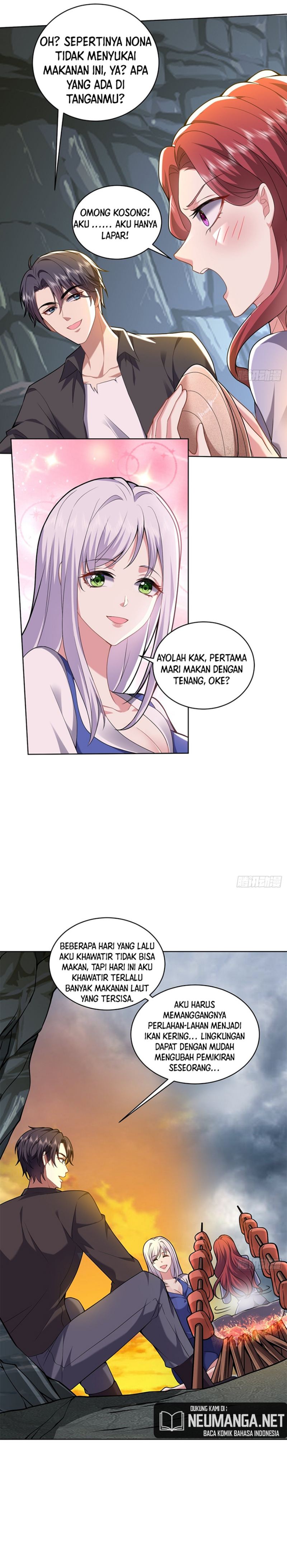 On a Deserted Island with Beautiful Sisters Chapter 04 Gambar 13
