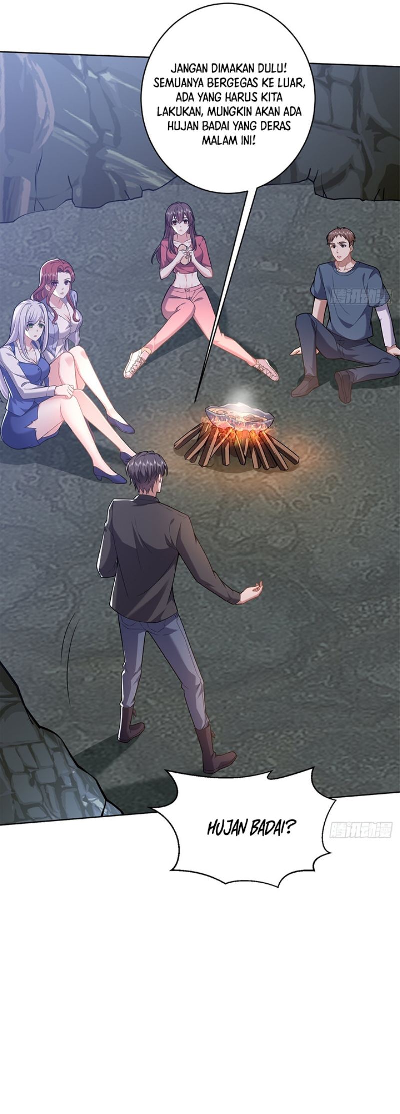 On a Deserted Island with Beautiful Sisters Chapter 04 Gambar 15